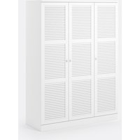 Mayor 3-Door Solid Pine Wardrobe