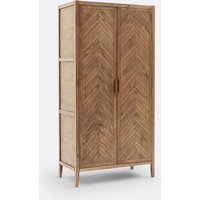 Nottingham 2-Door Solid Pine Wardrobe