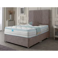 Willow and Eve Bed Co. Thermacool Gel Pocket 2000 Pillowtop 6ft Super King Size Divan Bed