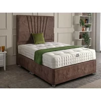 Willow and Eve Bed Co. OrthoCare Natural Pocket 1000 5ft King Size Divan Bed