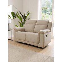 Very Home Miro 2 Seater Manual Fabric Recliner Sofa