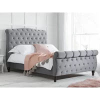 Birlea Colorado 6ft Super King Size Grey Fabric Bed Frame