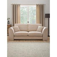 Very Home Sahara 3 Seater Standard Back Fabric Sofa - Fsc&Reg; Certified