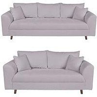 Very Home Rune Fabric 3 + 2 Seater Sofa Set - Fsc&Reg; Certified