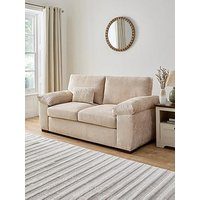 Very Home Salerno Standard 2 Seater Fabric Sofa - Natural - Fsc&Reg; Certified