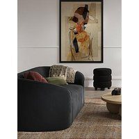 Lpd Home Zuma 2 Seater Sofa - Black