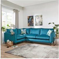 Very Home Pasha Small Fabric Left Hand Chaise Sofa