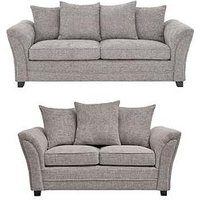 Dury Chunky Weave 3 + 2 Seater Sofa Set (Buy And Save!)  - Fsc&Reg; Certified