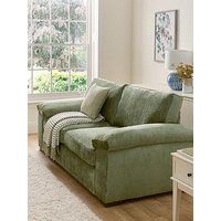 Very Home Salerno Standard 2 Seater Fabric Sofa - Green - Fsc&Reg; Certified