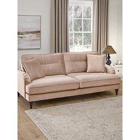 Very Home Victoria 4 Seater Fabric Sofa - Mink - Fsc&Reg; Certified