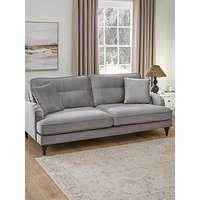 Very Home Victoria 4 Seater Fabric Sofa - Grey - Fsc&Reg; Certified