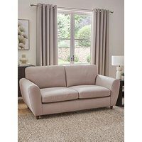 Very Home Shay 3 Seater 100% Leather Standard Back Sofa
