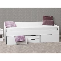 Seconique Dante 3ft Single White Cabin Bed Frame